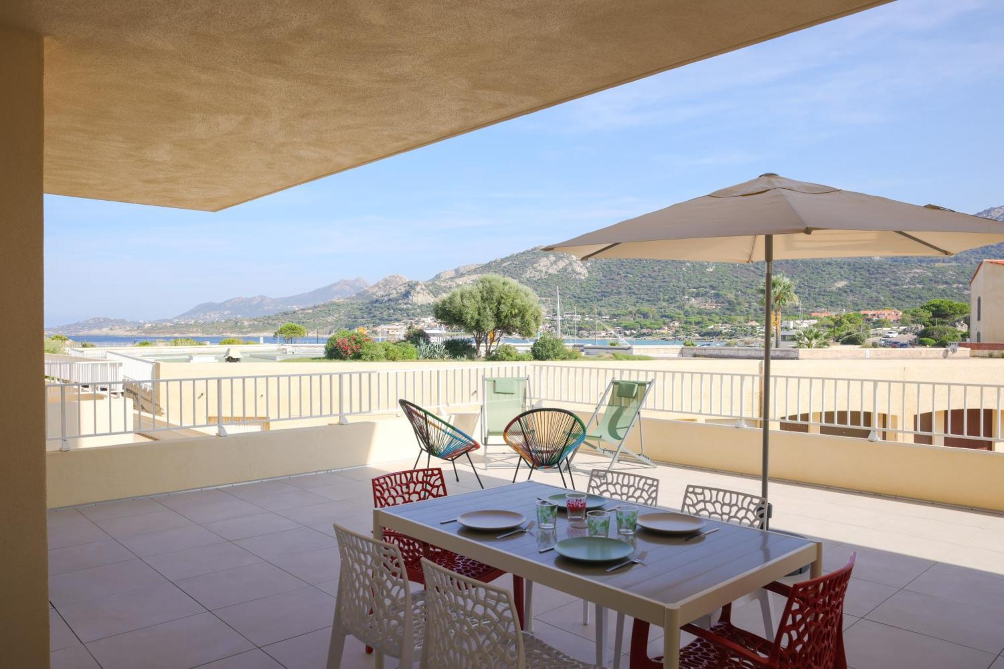 Appartement La Balagne , Bord De Mer, Grande Terrasse, Sant'Ambroggio Lumio  Exterior photo
